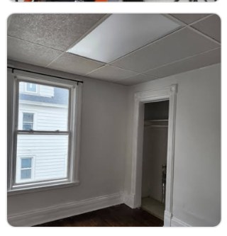 Clean renovated room